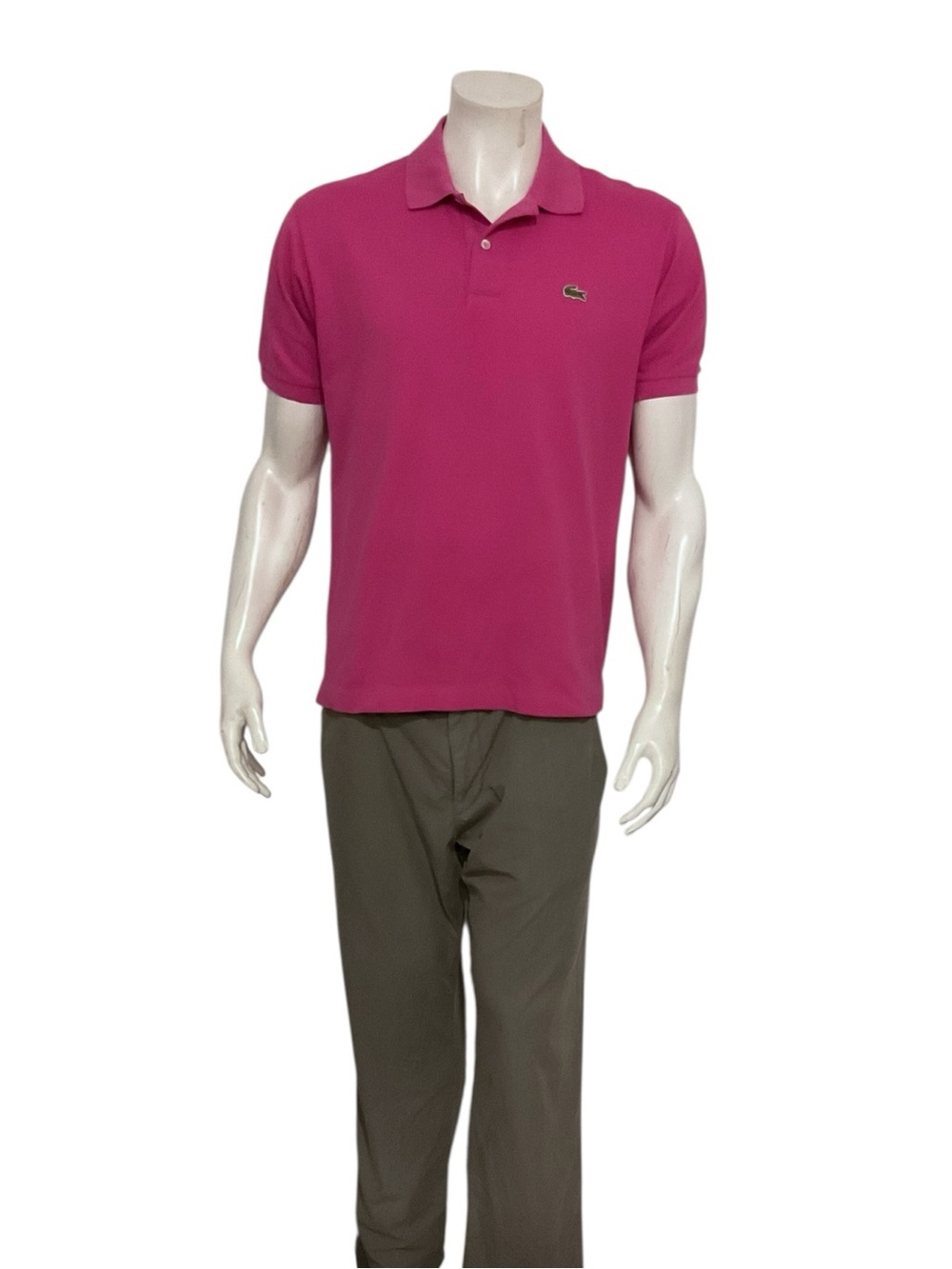 Lacoste Men’s Magenta Polo Shirt